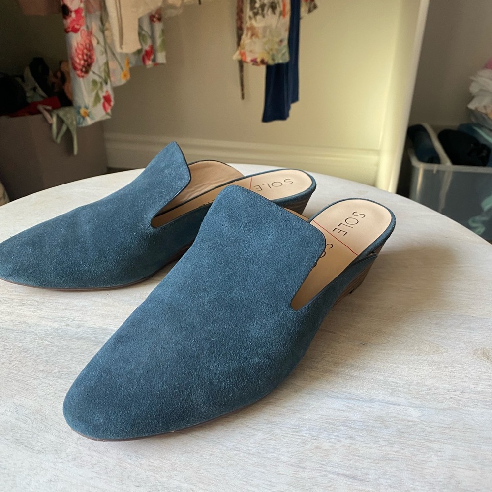 Sole Society loafer sandals